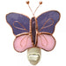 Stained Glass Purple & Pink Butterfly Nightlight