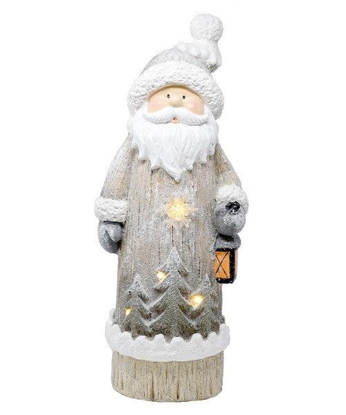 LED Santa Door Greeter with Lantern