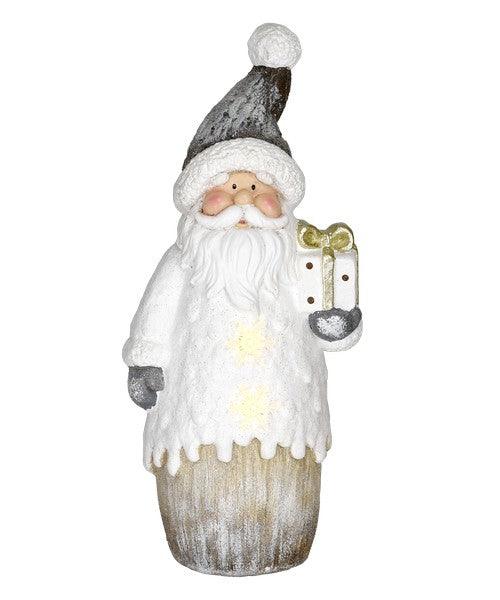 LED Santa Door Greeter with Gift