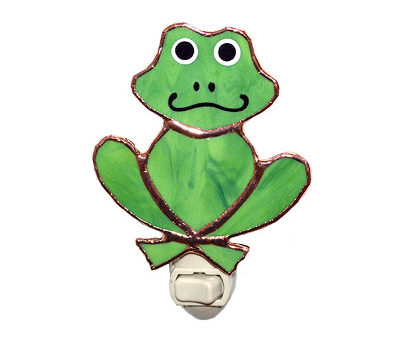 Stained Glass Frog Nightlight