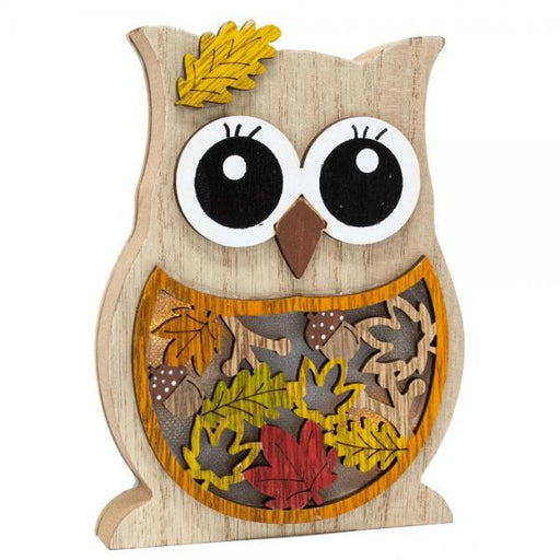 LED Fall Owl