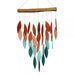 Coral Ombre Waterfall Glass Chime