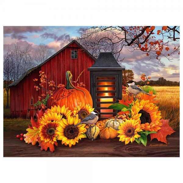 Fall Lantern 1000 Piece Puzzle