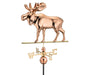 Moose Weathervane Polished Copper + Freight