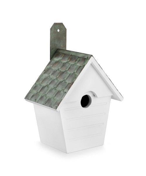 Classic Cottage Bird House Painted