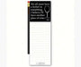 Magnetic Note Pad with Pencil: We all must have a belief in something.