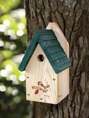 Garden Wren/Chickadee House - The Bird Shed