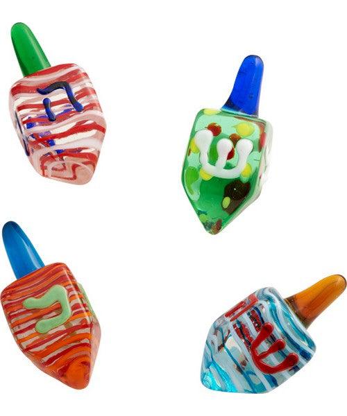 Hanukkah Dreidel - Set of 4 in Gift Box