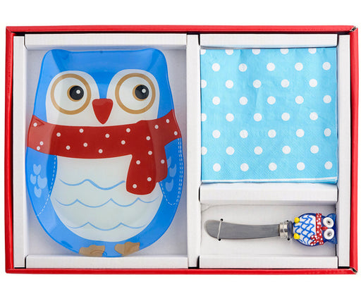 Owl Hostess Set