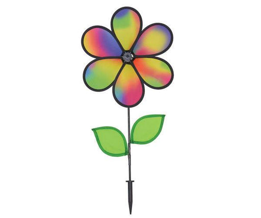 12 inch Jewel Flower Spinner with Leaves