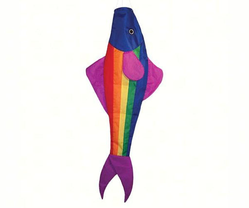 48 inch Windsock Rainbow Fishy