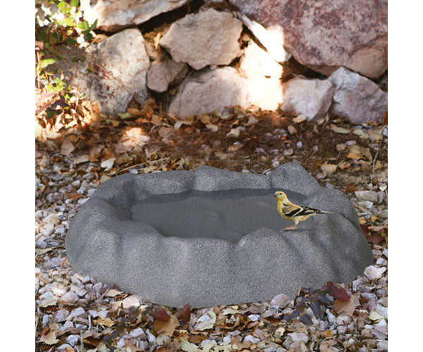 Thermo-Bird Bath (Heated) Gray