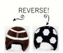 Football/Soccer Reversible Kid's Winter Hat Small
