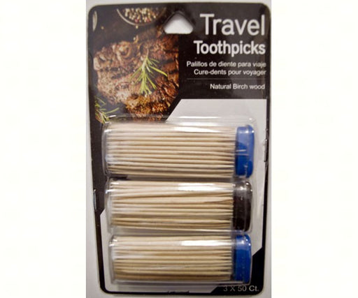 Travel Toothpicks (3 packs of 50)