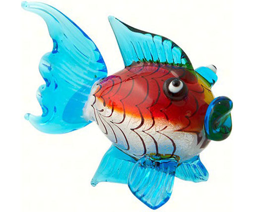 Milano Art Glass Animals-Blowfish LG