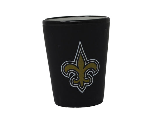New Orleans Saints Black Matte Shot Glass