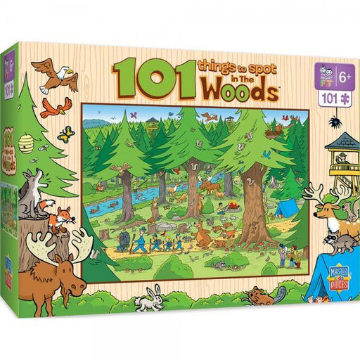 101 Things to Spot in the Woods 101 Piece Puzzle