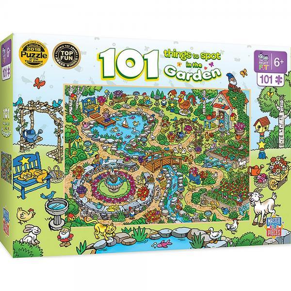 101 Things to Spot in the Garden 101 Piece Puzzle