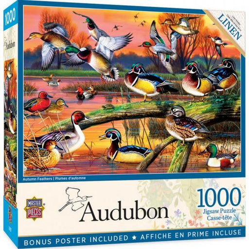 Audubon - Autumn Feathers 1000 Piece Puzzle