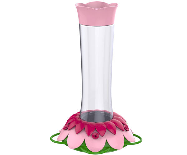 So Real Gravity Hummingbird Feeder Pink