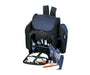 Tandoor Navy 4 Person Picnic Set