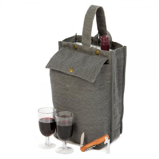 Silverado Wine Cooler Tote-Grey