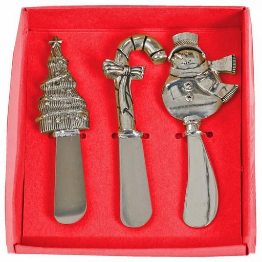 Holiday Spreader 3pc Set- Silver