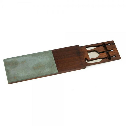 Verdi Marble Cheese Board -Green