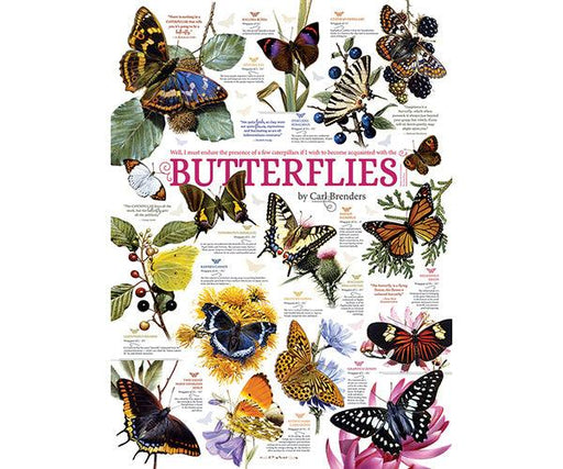 Cobble Hill Butterfly Collection 1000 Piece Puzzle