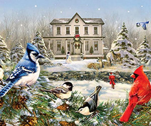 Cobble Hill Country House Birds 1000 Piece Puzzle