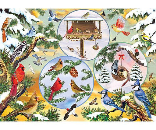 Cobble Hill Winterbird Magic 500 Piece Puzzle