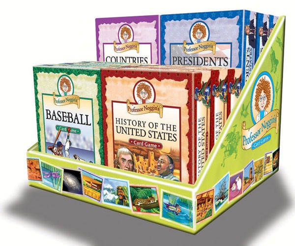 Professor Noggin's 4-Slot Display