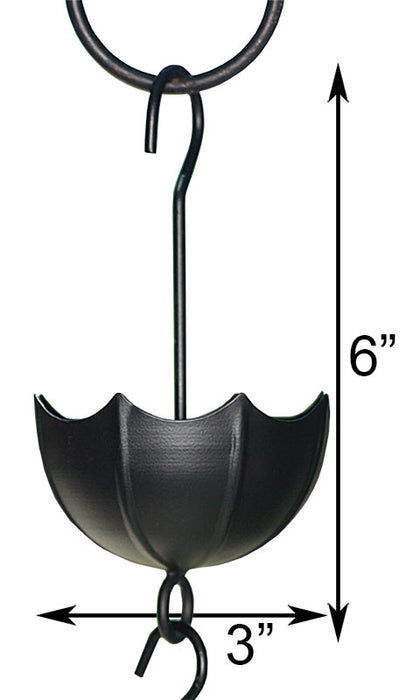 Parasol Black Umbrella Ant Moat