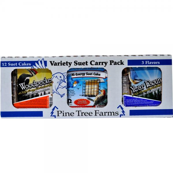Variety Suet Pack Year Round, Hi-Energy, Woodpecker