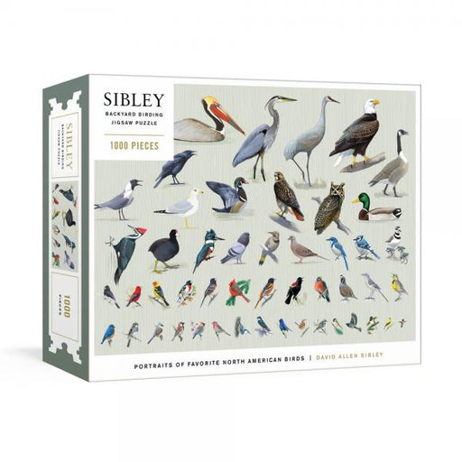 Sibley Backyard Birding 1000 Piece Puzzle