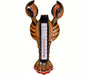 Brown Lobster Small Window Thermometer