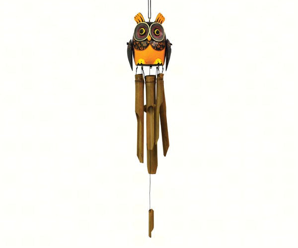 Owl Bamboo Chime