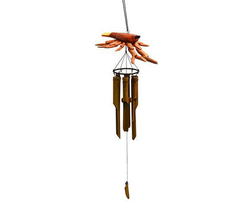 Lobster Driftwood Bamboo Chime