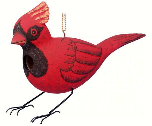 Cardinal  Bird House