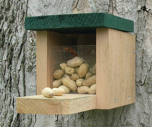 Squirrel Feeder Snack Box