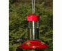 Dr JBs 16 oz Clean Feeder All Red Feeder with Yellow Flowers