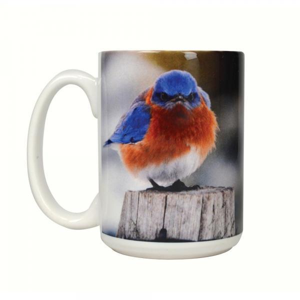 15 oz Mad Bluebird Mug