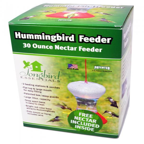 30 oz Hummingbird Feeder with Nectar Fliteline