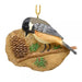 Chickadee Pine Cone Ornament