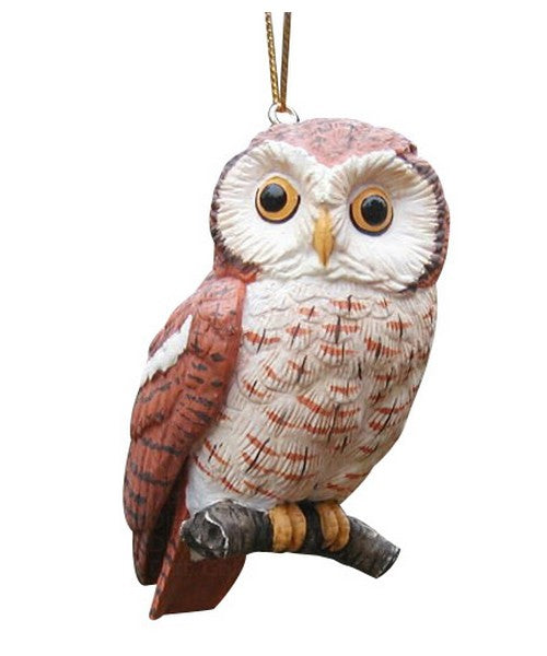 Screech Owl Ornament