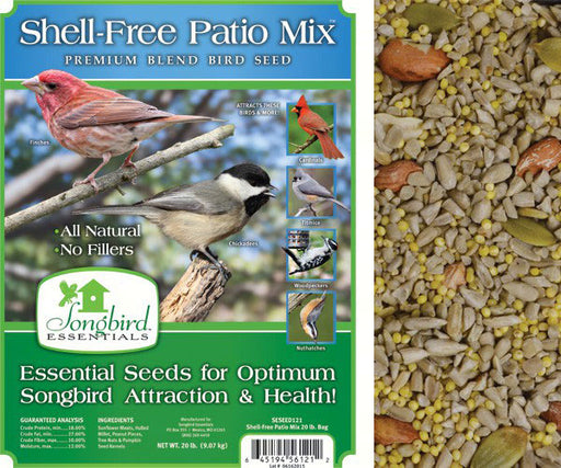 Shell Free Patio Mix 5lb bag plus freight