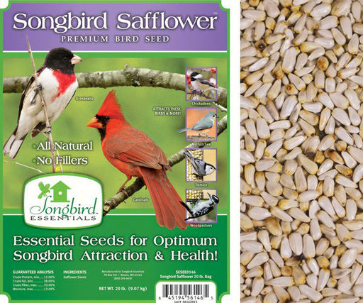 Songbird Safflower 20lb bag plus freight