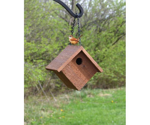 Hanging Cedar Wren House