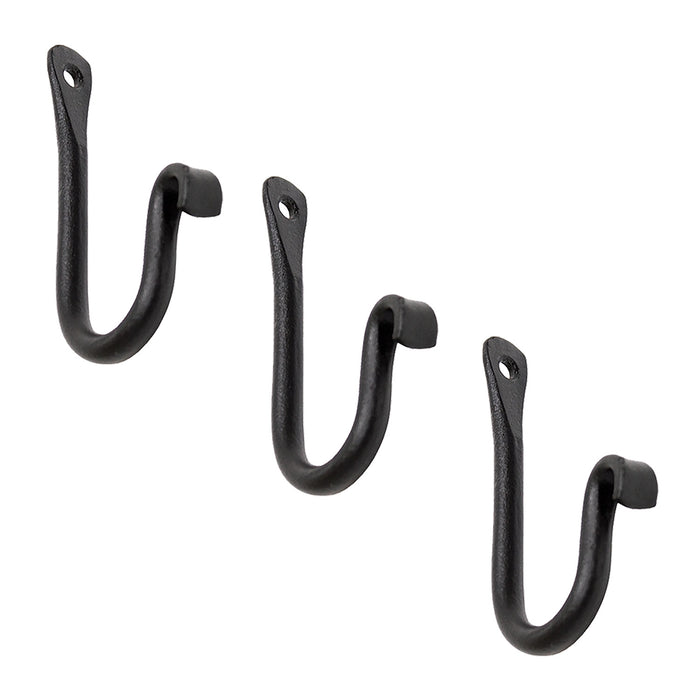 Achla Designs J-Hook, 4-Inch 3-Pack