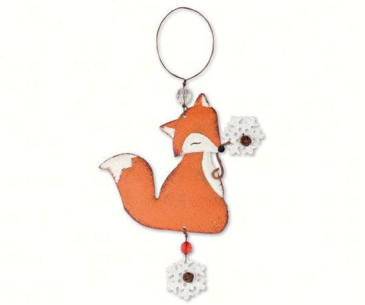 Fox Wine Charm